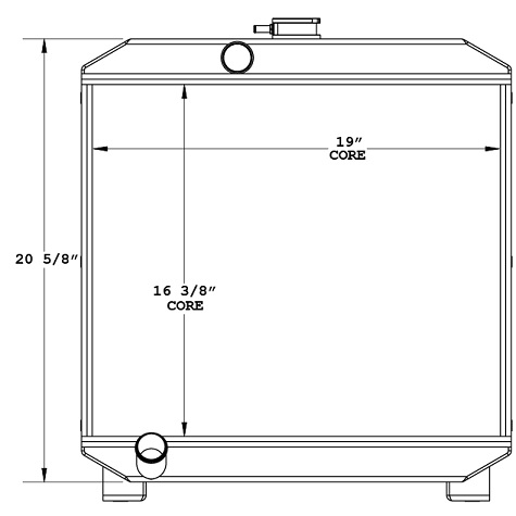 450517 - Custom Industrial Radiator Radiator