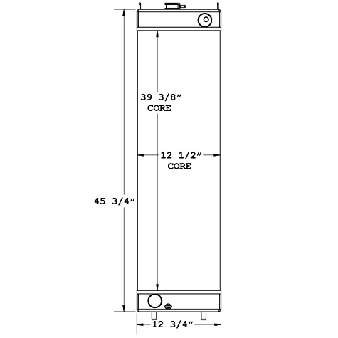 450533 - Komatsu WA270-8 Radiator Radiator