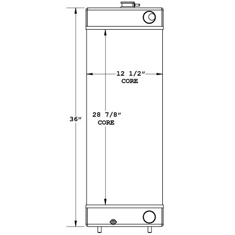 450534 - Komatsu WA250PZ-6 Radiator Radiator