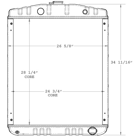 450539 - Generator Radiator Radiator