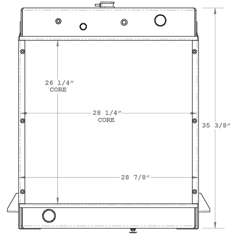 450542 - Generator Radiator Radiator