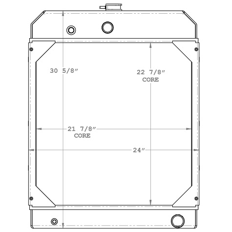 450551 - Kohler Generator Radiator Radiator