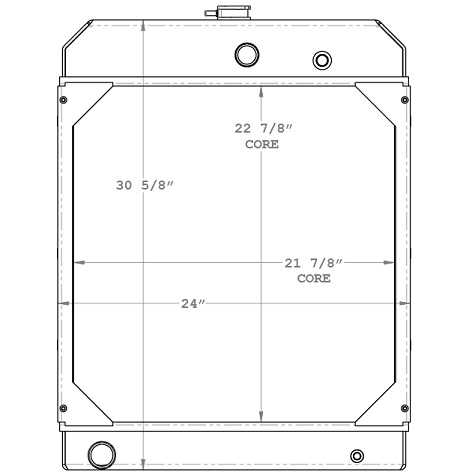 450552 - Kohler Generator Radiator Radiator