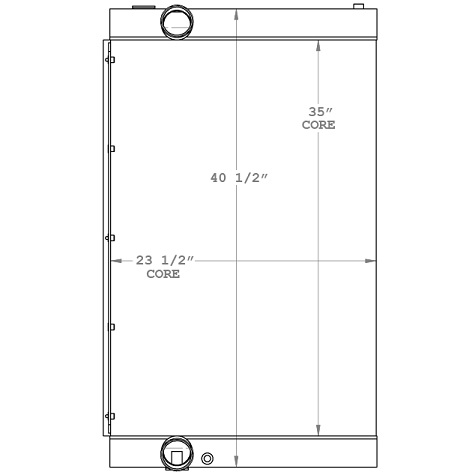 450566 - Bomag Radiator Radiator