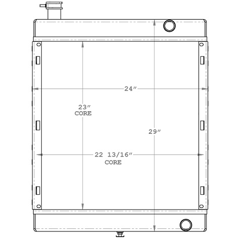 450574 - Air Compressor Radiator Radiator