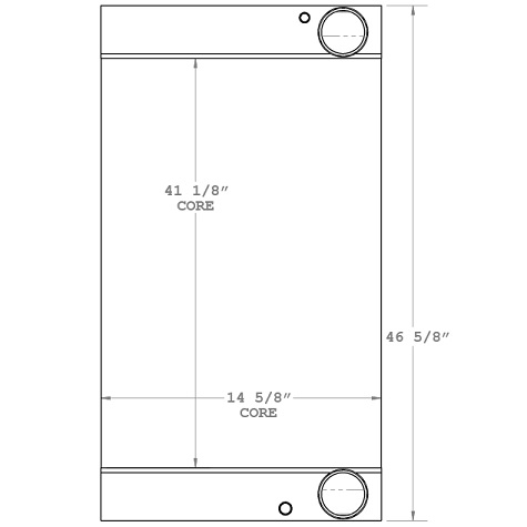 450575 - Stone Crusher Cooler Charge Air Cooler