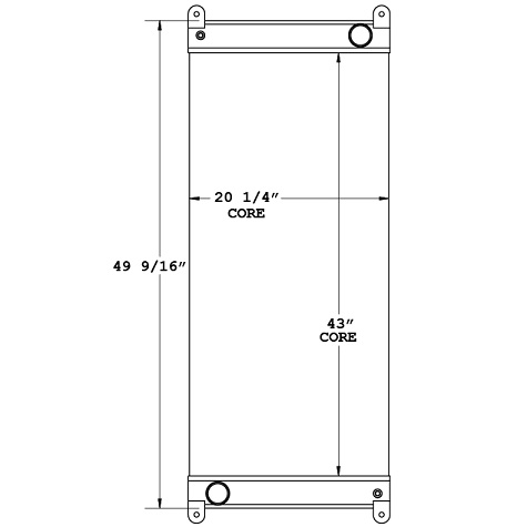 450578 - Tiffin  / Spartan Motorhome Radiator Radiator