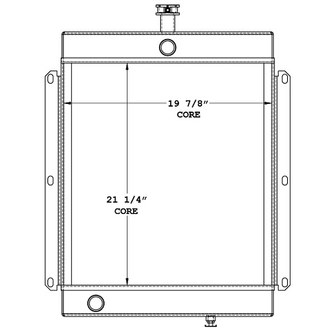 450584 - Lincoln Welder Radiator