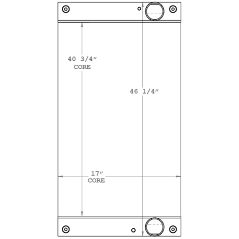 450586 - Locotrack Crusher LT1213S Radiator