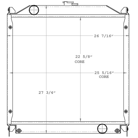 450588 - Airman Generator Radiator