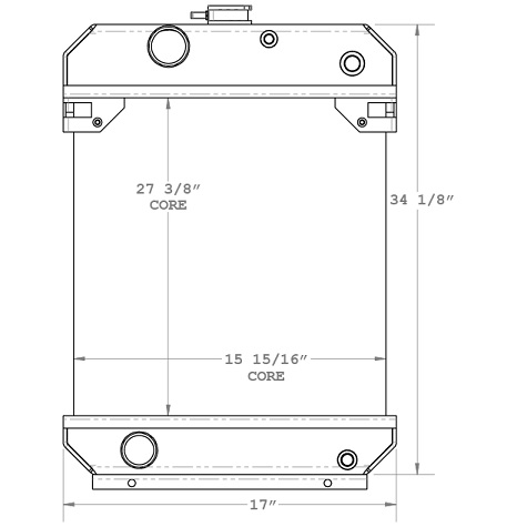 450597 - Kohler Generator Radiator Radiator