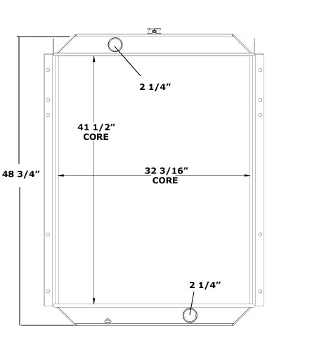 450606 - Komatsu Radiator Radiator