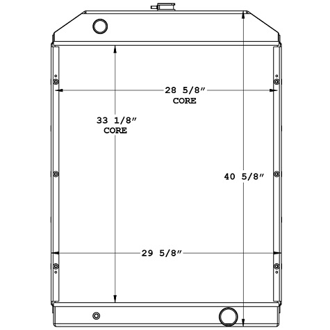 450608 - John Deere Radiator Radiator