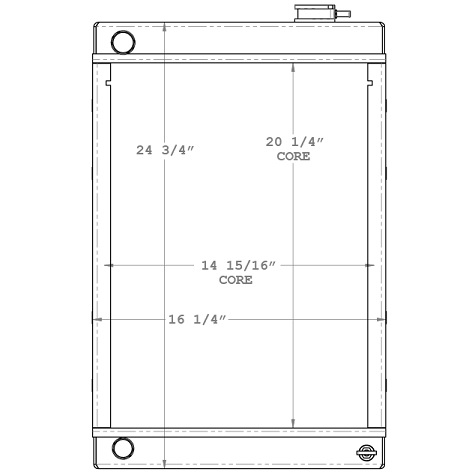 450615 - Lincoln Welder Radiator