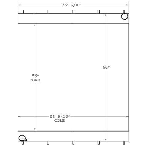 450620 - Fire Pump Stationary Pump Radiator Radiator