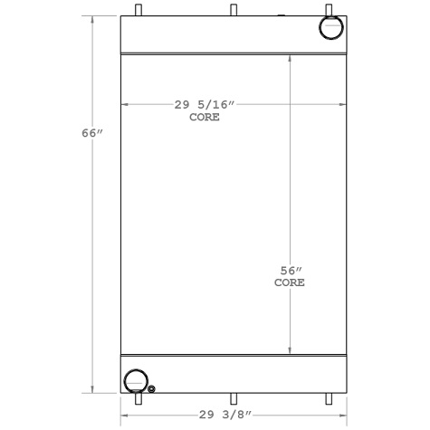 450621 - Fire Pump Stationary Pump Radiator Radiator