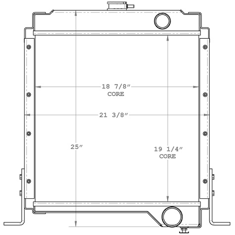 450633 - Case / IH Radiator Radiator