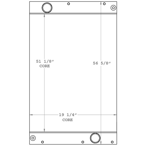 450640 - Kleemann 110 Asphalt Paver Radiator