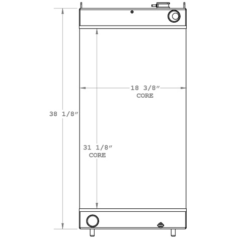 450644 - Industrial Radiator Radiator