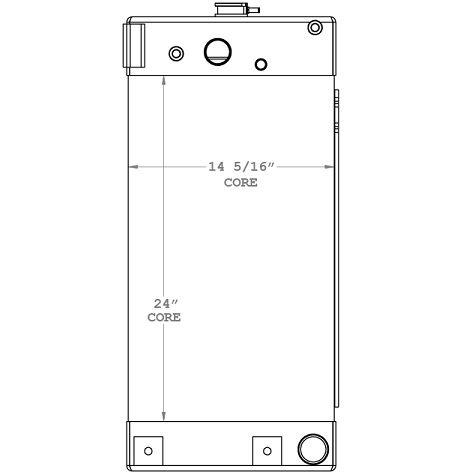 450650 - Industrial Radiator Radiator