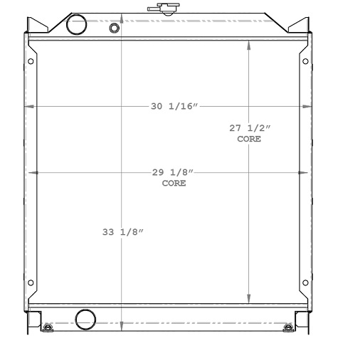 450664 - Multiquip Radiator Radiator