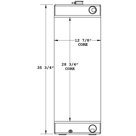 450684 - Komatsu WA200-6 Radiator Radiator