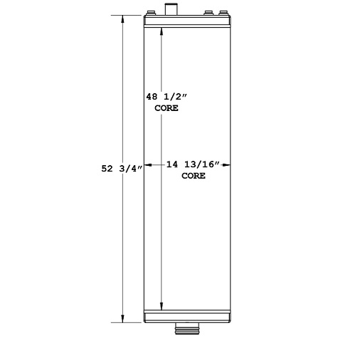 450685 - Komatsu D155AX-8 Radiator Radiator