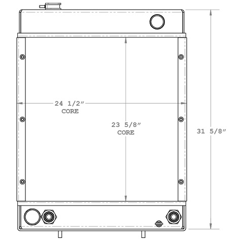 450688 - TAYLOR FORK LIFT Radiator