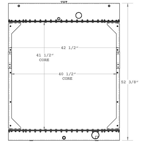 450692 - Kohler Generator Radiator Radiator