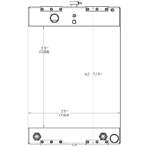 450694 - Industrial Radiator Assembly Radiator