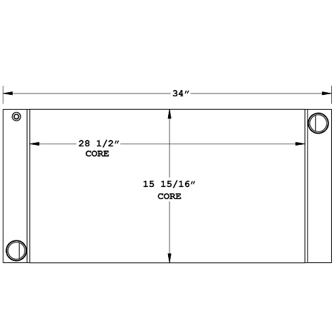 450706 - Kalmar DCF330 Radiator Radiator