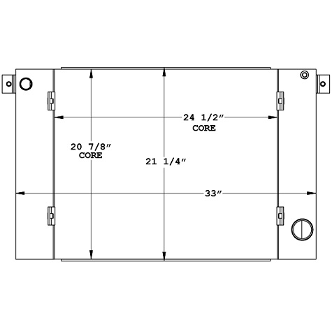 450707 - Industrial Radiator Radiator