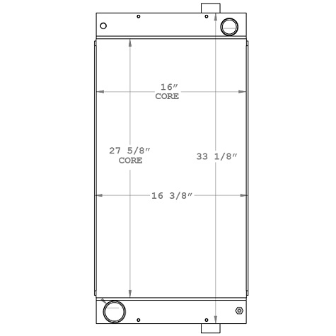 450710 - Industrial Radiator Radiator