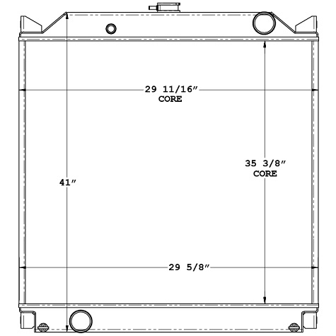 450715 - Multiquip Radiator Radiator