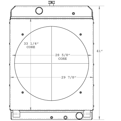 450720 - Industrial Radiator Radiator