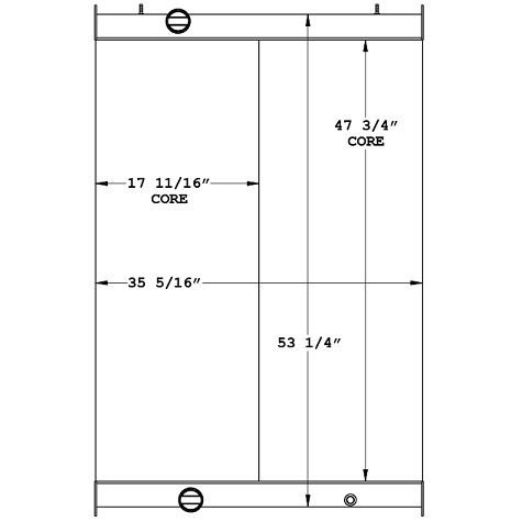 450728 - MTU Generator Radiator Radiator