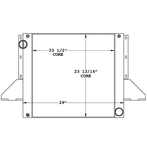 450752 - Fire Truck Radiator Radiator