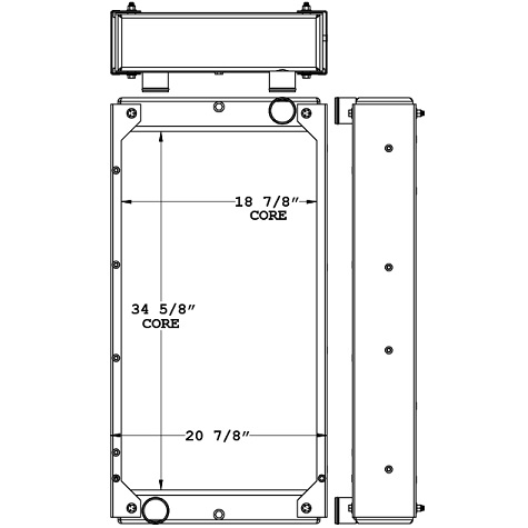 450773 - John Deere Radiator Radiator