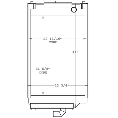 450780 - Caterpillar 938G Radiator Radiator