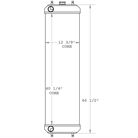 450785 - Hitachi Series Radiator Radiator