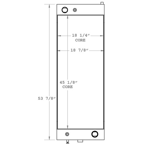 450808 - Taylor Lift Radiator Radiator