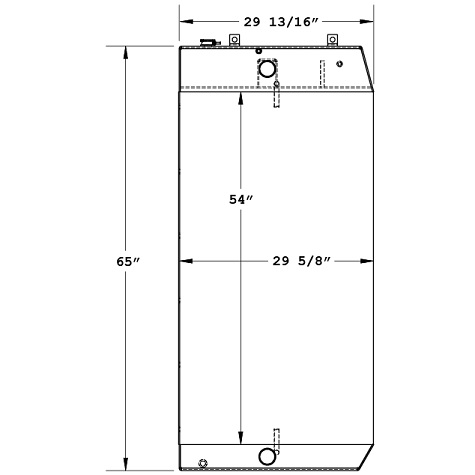 450811 - Doosan HP1600 Compressor Radiator Radiator