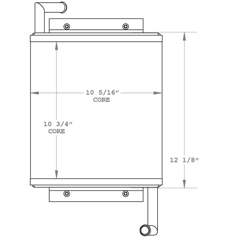 450815 - Industrial Radiator Radiator