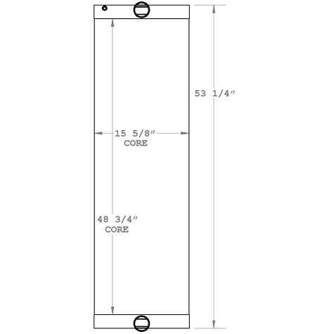 450845 - Liebherr 944C Excavator Radiator Radiator