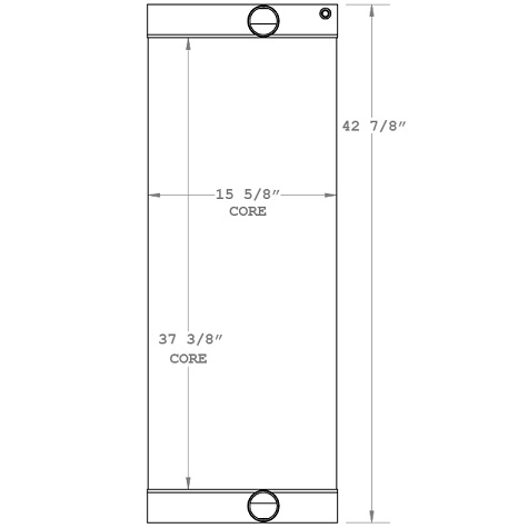 450847 - Liebherr 934C Radiator Radiator