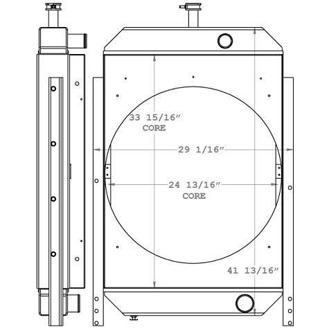 450863 - All Power AP150DH Radiator Radiator