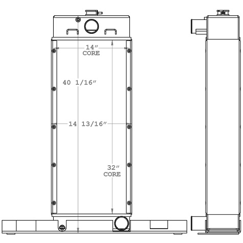 450886 - Paving Equipment Radiator Radiator