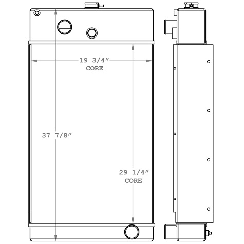 450903 - Industrial Radiator Radiator