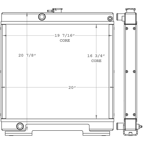 450915 - Zamboni Radiator Radiator