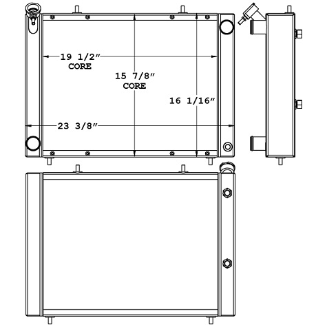 450925 - Tug Radiator Radiator